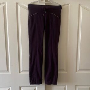 ATHLETA Purple Track Pants & Joggers. Size M